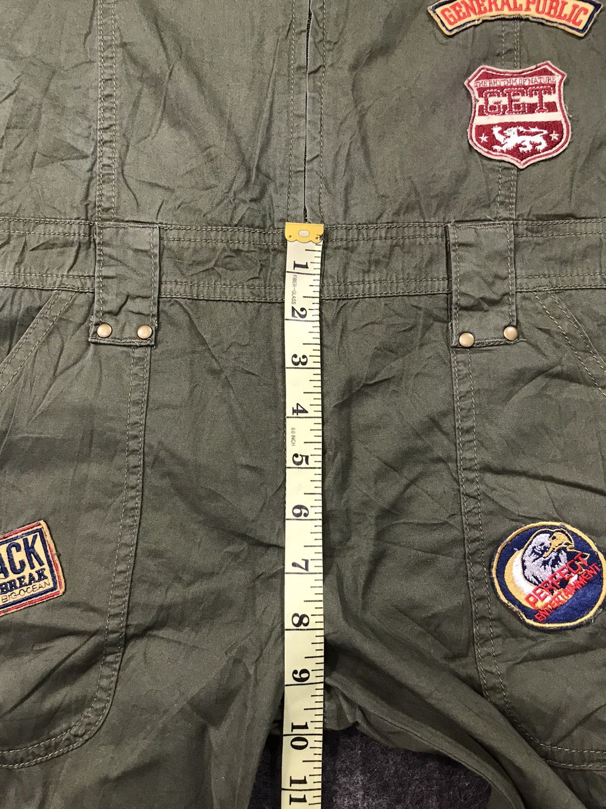 Japanese Brand Japanese Brand Coverall Khakis Pant Workwear Carpenter Size US 34 / EU 50 - 14 Thumbnail