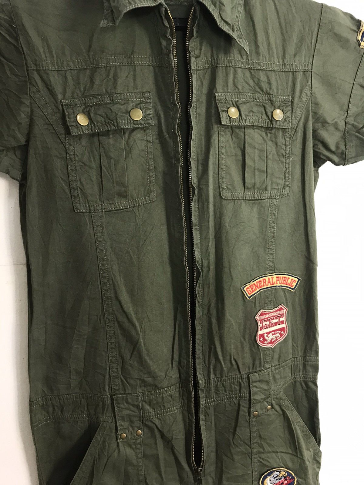 Japanese Brand Japanese Brand Coverall Khakis Pant Workwear Carpenter Size US 34 / EU 50 - 4 Thumbnail