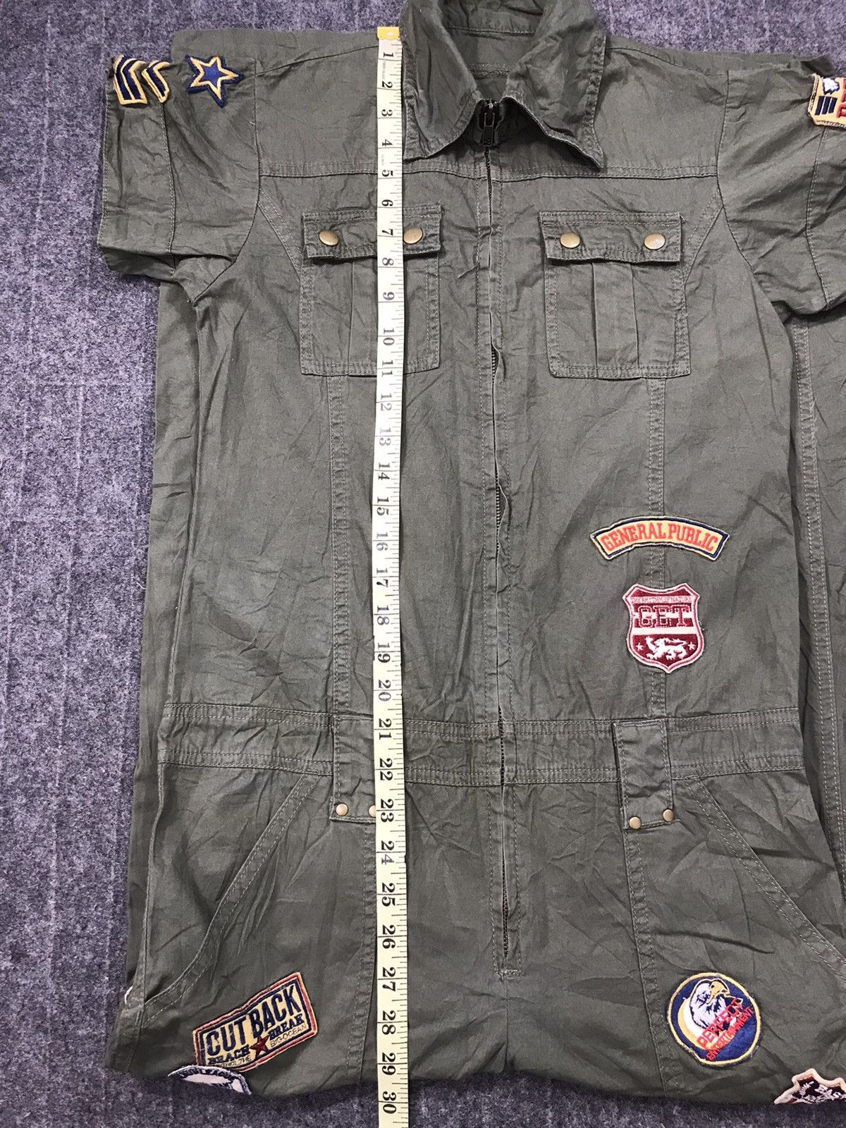 Japanese Brand Japanese Brand Coverall Khakis Pant Workwear Carpenter Size US 34 / EU 50 - 12 Thumbnail
