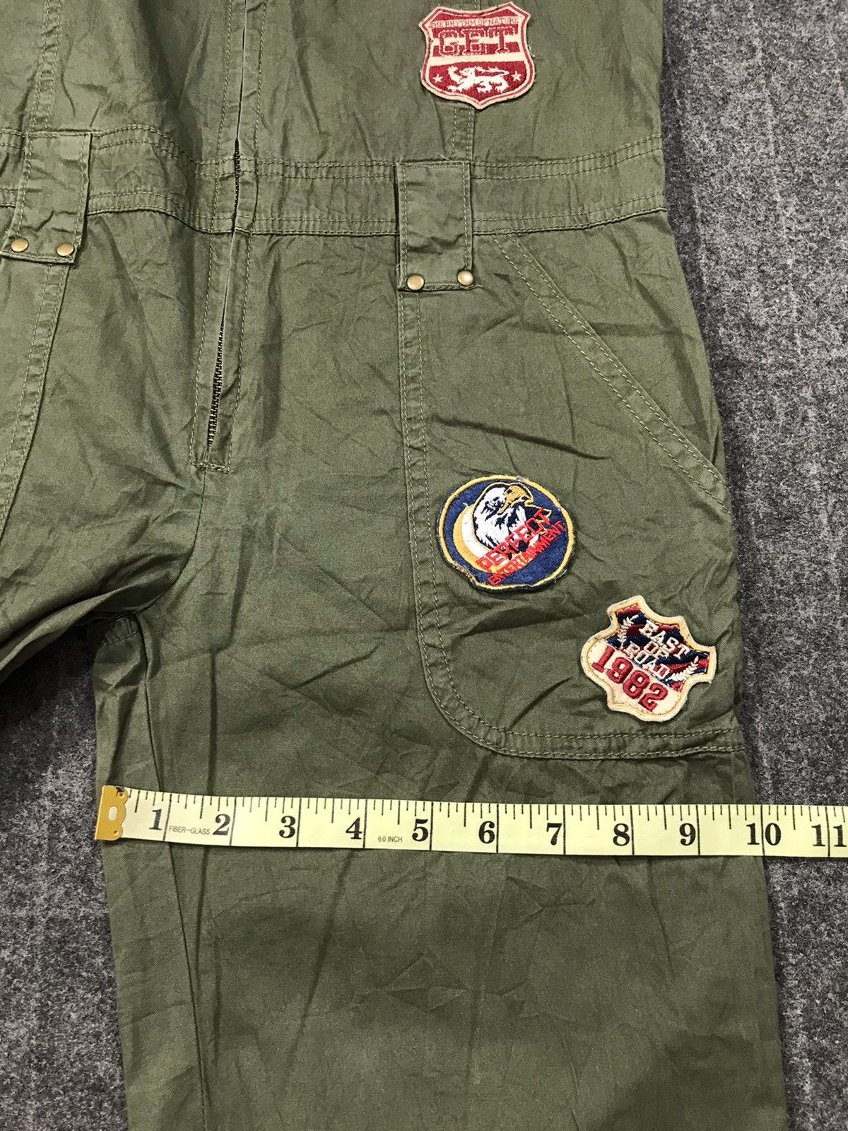Japanese Brand Japanese Brand Coverall Khakis Pant Workwear Carpenter Size US 34 / EU 50 - 15 Thumbnail
