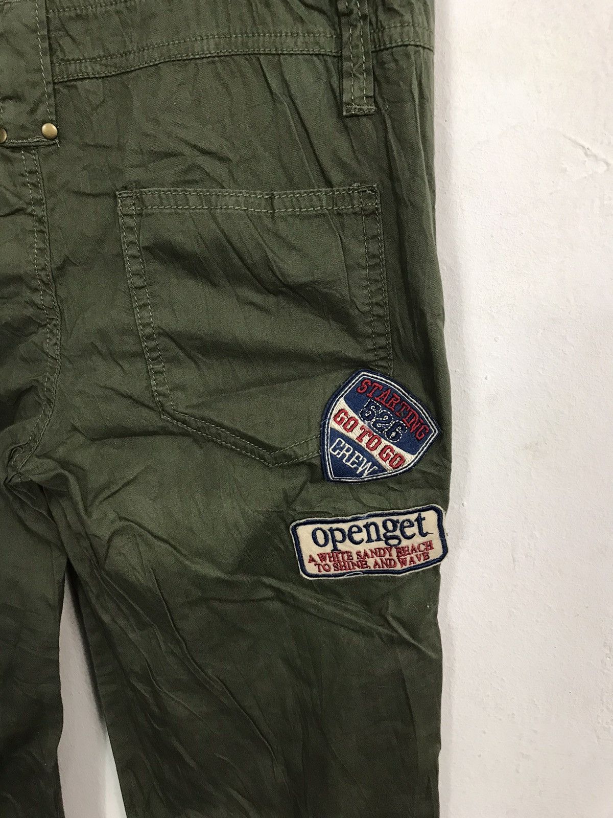 Japanese Brand Japanese Brand Coverall Khakis Pant Workwear Carpenter Size US 34 / EU 50 - 9 Thumbnail