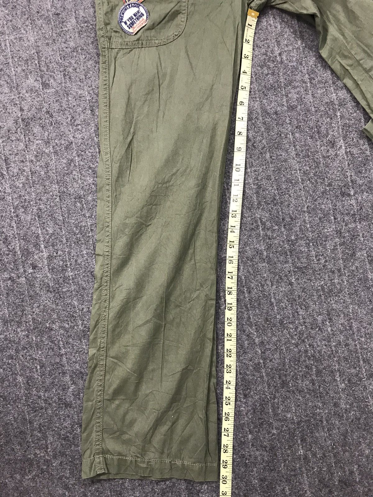 Japanese Brand Japanese Brand Coverall Khakis Pant Workwear Carpenter Size US 34 / EU 50 - 13 Thumbnail