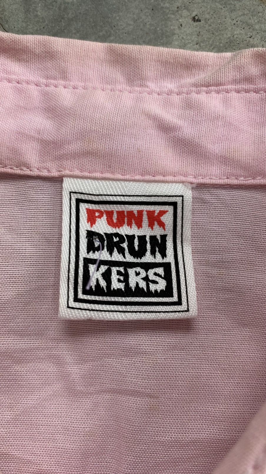 Japanese Brand Punk Drunkers Embroided Skulls Button Shirt Size US M / EU 48-50 / 2 - 3 Thumbnail