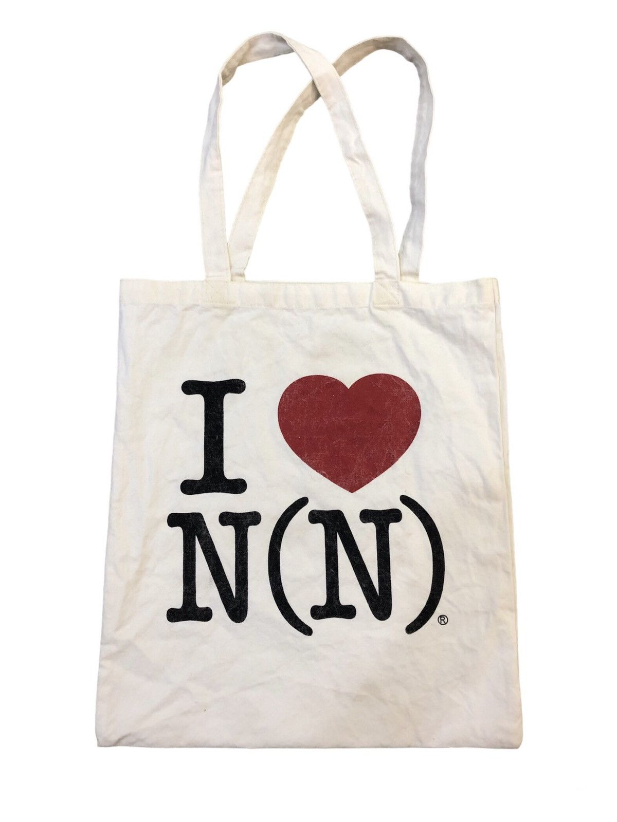 Number (N)ine Number (N)ine I Love Number (N)ine Tote Bag Size ONE SIZE - 1 Thumbnail