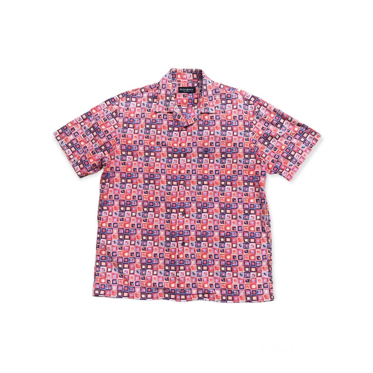 image of Vintage Yvest Saint Laurent Four Homme Multicolor Retro, Men's (Size Large)