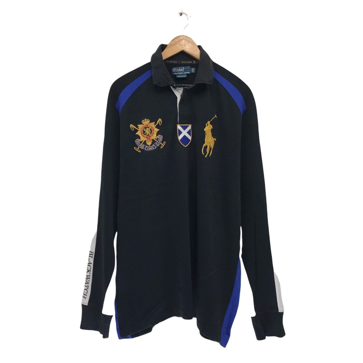 Polo Ralph Lauren × Ralph Lauren × Rugby Ralph Lauren Vintage Polo Ralph Lauren Big Pony Polo Shirt Size US L / EU 52-54 / 3 - 1 Thumbnail