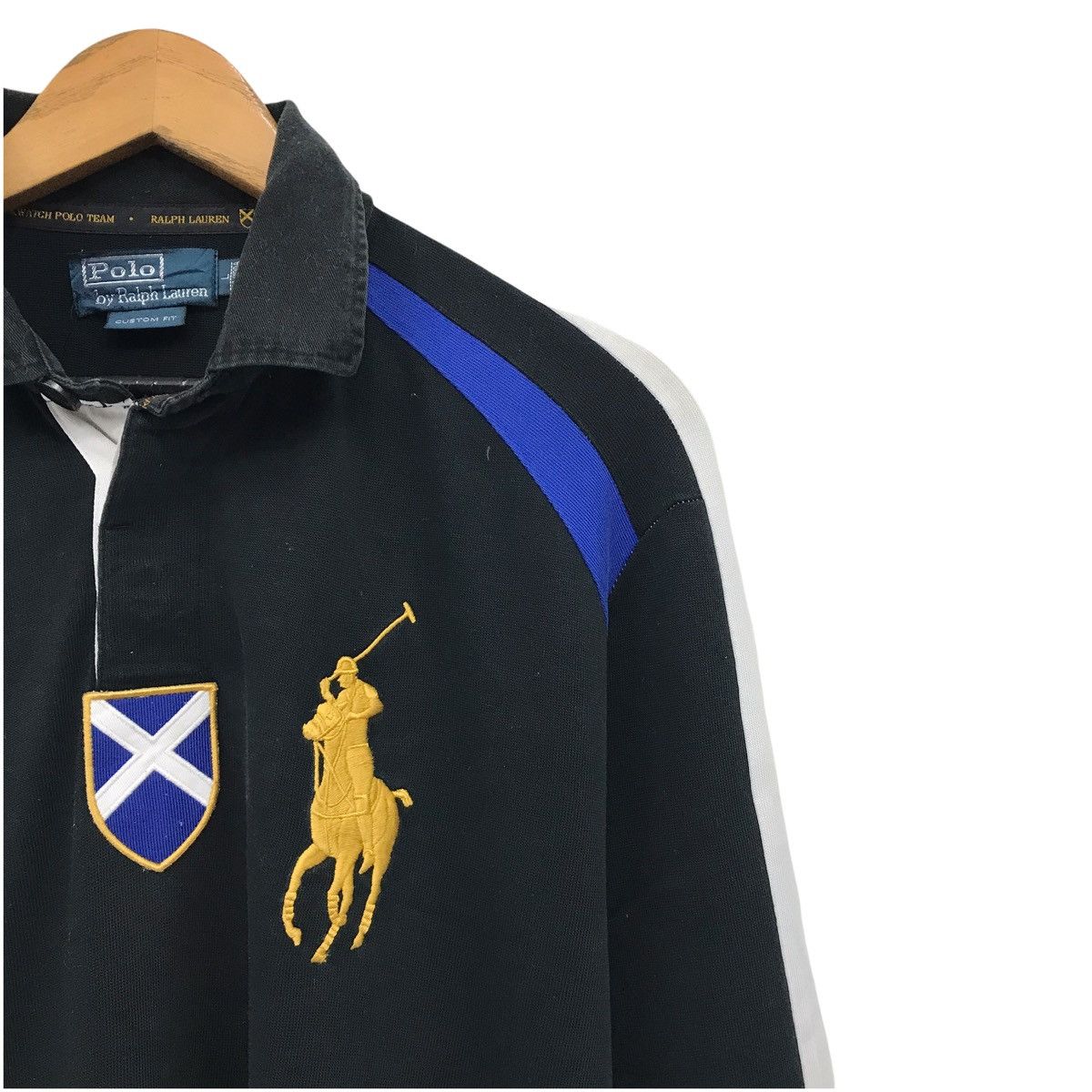 Polo Ralph Lauren × Ralph Lauren × Rugby Ralph Lauren Vintage Polo Ralph Lauren Big Pony Polo Shirt Size US L / EU 52-54 / 3 - 5 Thumbnail