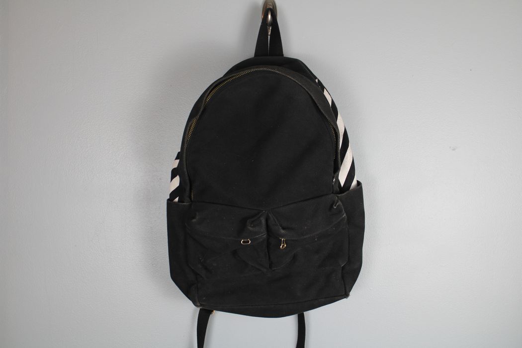 Off-White C/O Virgil Abloh Fuzzy Men'S Binder Clip Backpack