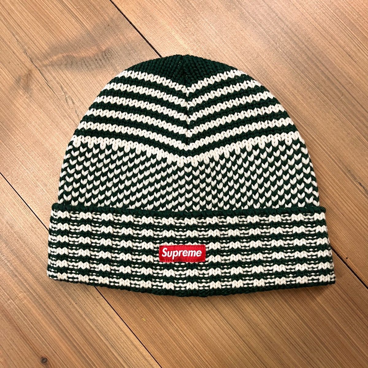 Supreme wool jacquard beanie 2025