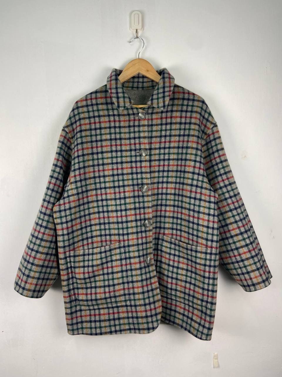 Vintage ARCHIVAL🔥 Vintage Daks London Reversible Wool Coat Jacket