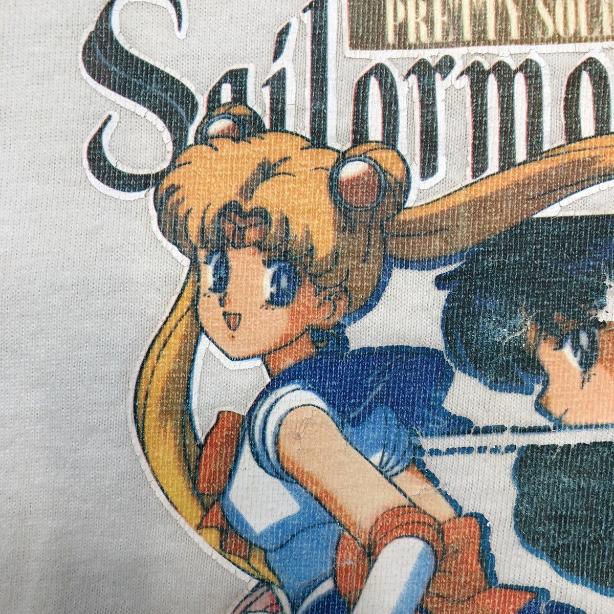 Anime Vintage 90s Sailor Moon T Shirt XS Pretty Soldier Anime Tee Size US XS / EU 42 / 0 - 3 Thumbnail