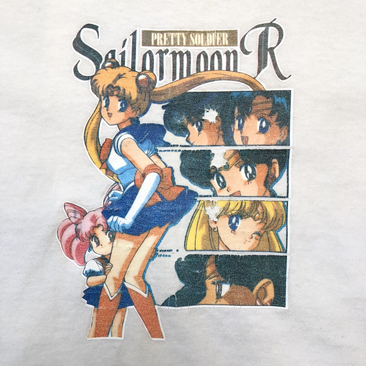 Anime Vintage 90s Sailor Moon T Shirt XS Pretty Soldier Anime Tee Size US XS / EU 42 / 0 - 2 Thumbnail