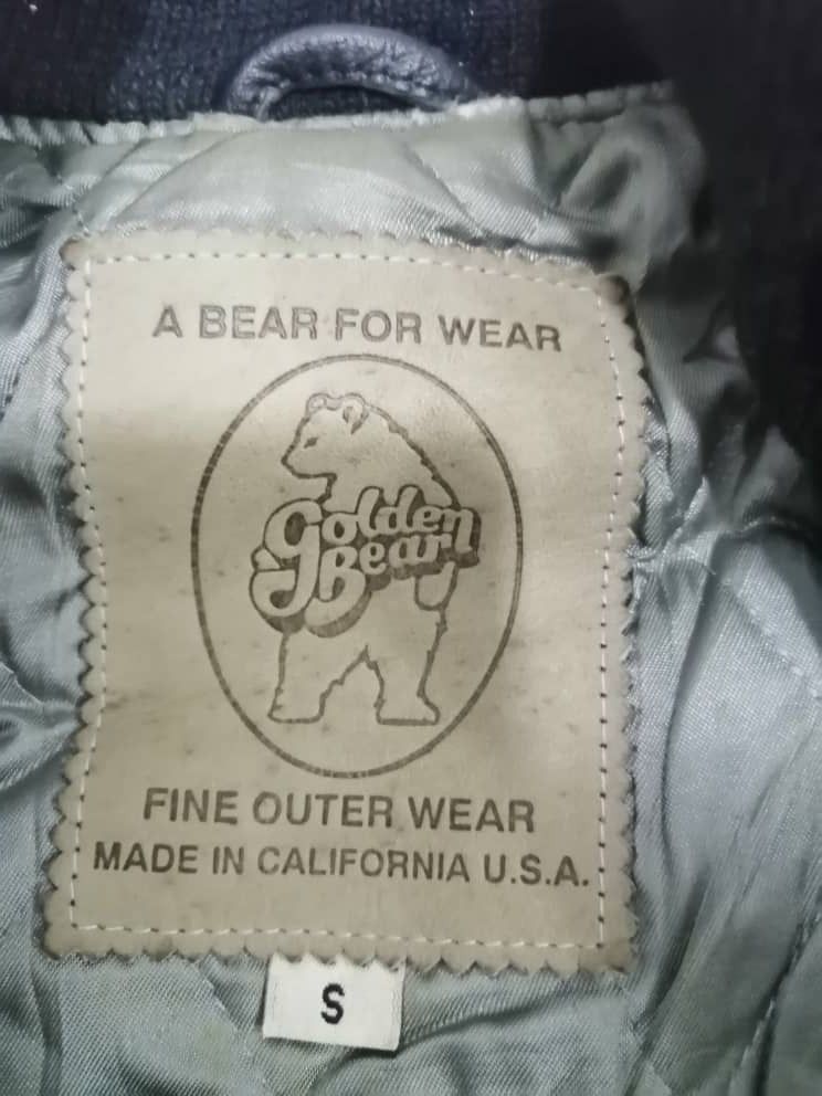 Golden Bear RARE🔥Vintage Golden Bear Varsity Jacket Size US S / EU 44-46 / 1 - 4 Thumbnail