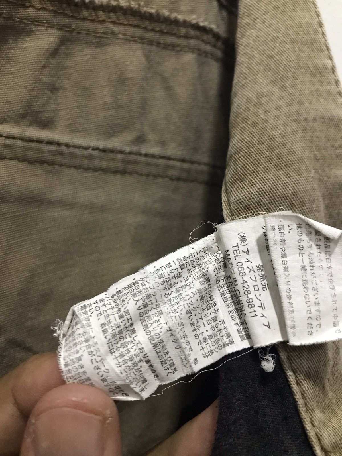 Japanese Brand IZ7250 Faded distressed Cargo Multipocket pants Size US 30 / EU 46 - 23 Thumbnail