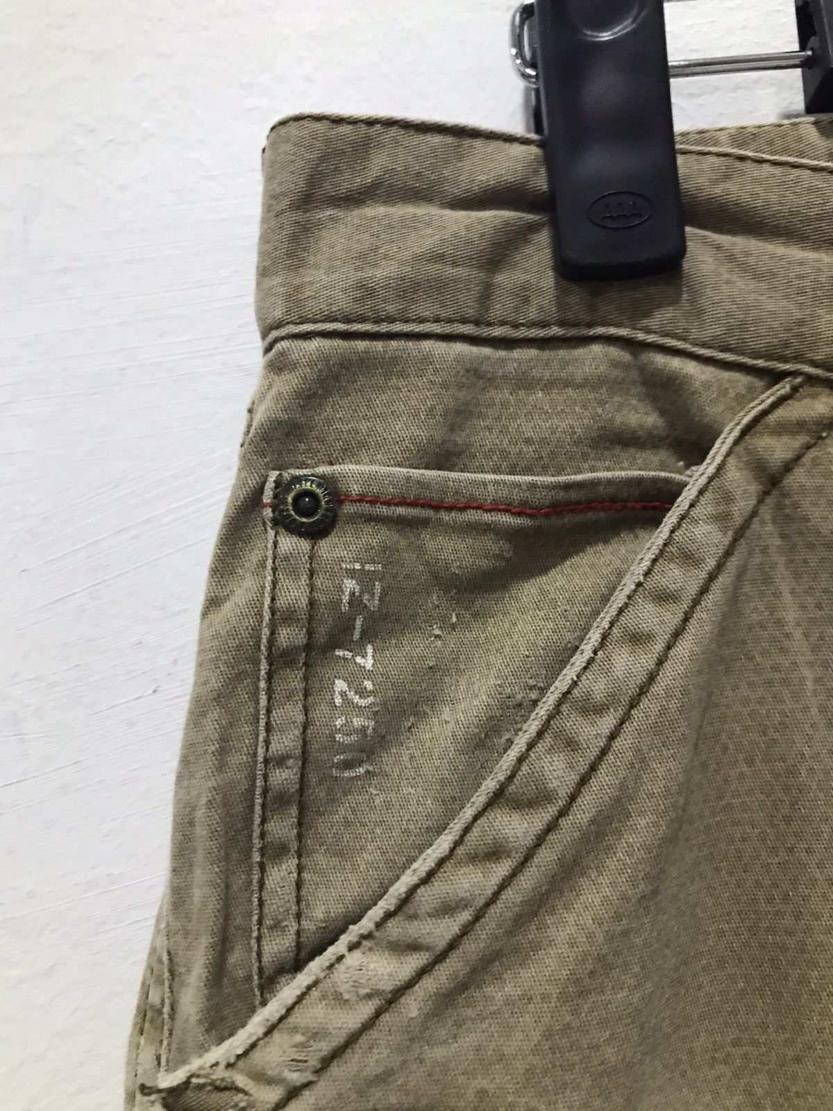 Japanese Brand IZ7250 Faded distressed Cargo Multipocket pants Size US 30 / EU 46 - 12 Thumbnail