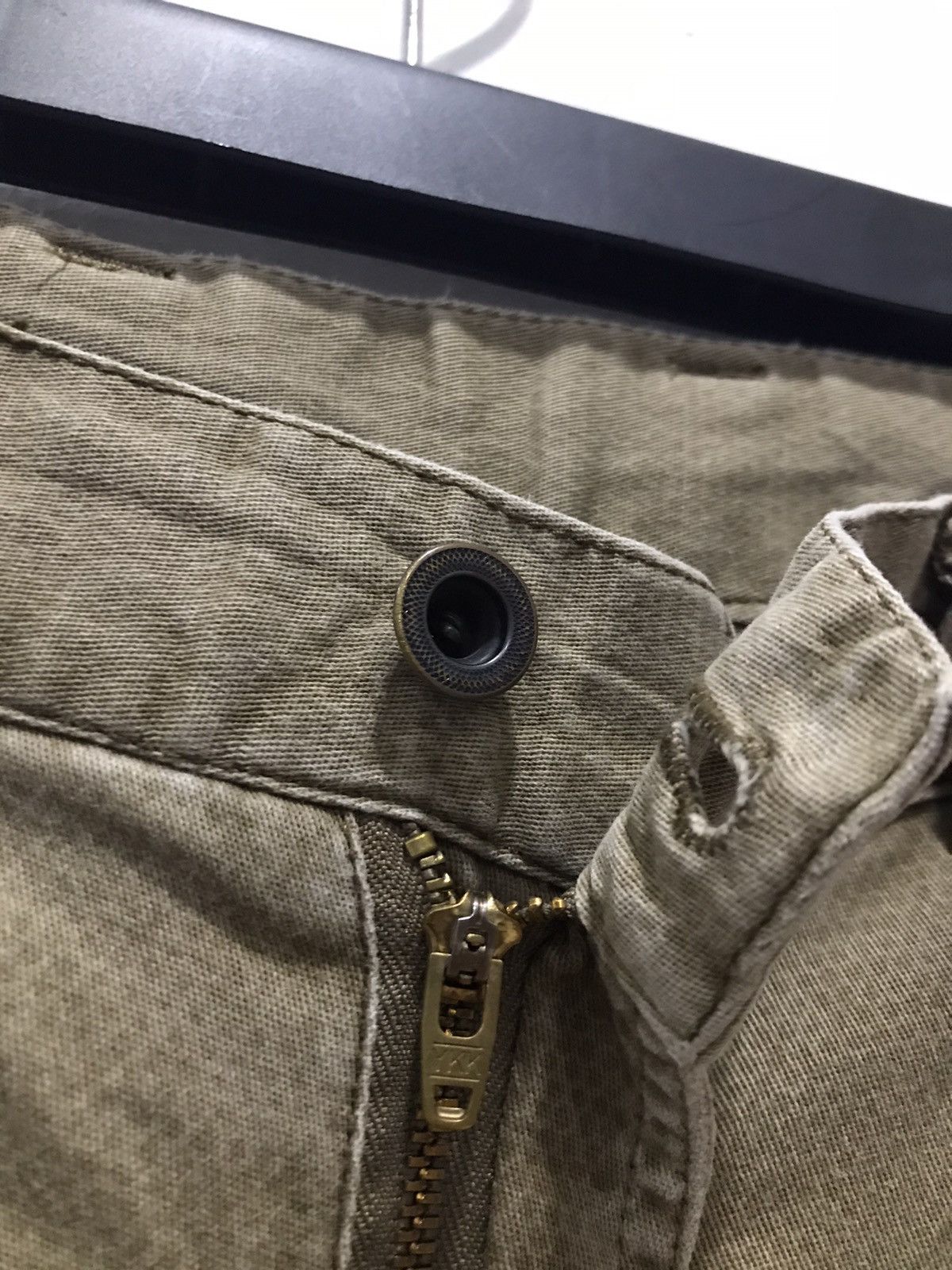 Japanese Brand IZ7250 Faded distressed Cargo Multipocket pants Size US 30 / EU 46 - 11 Thumbnail