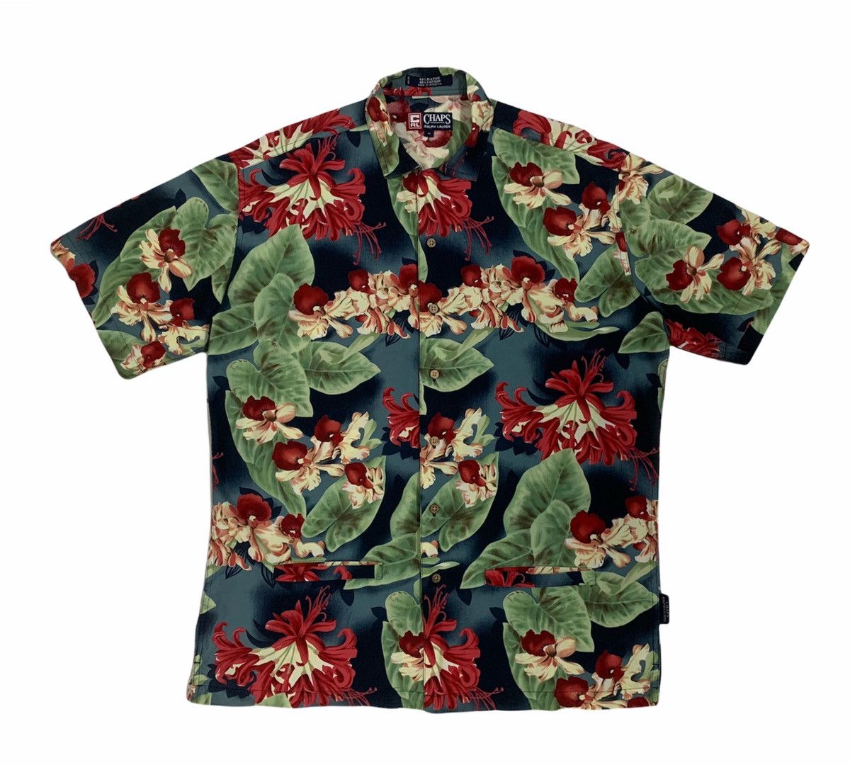 RARE ‼️ Polo Ralph Lauren Graphic Hawaiian Camp collar Shirts