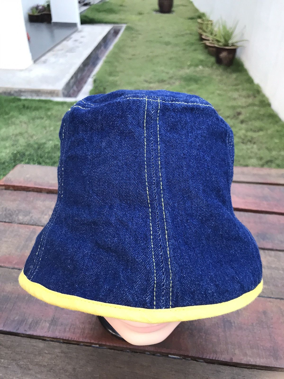 Ellesse Vintage Ellesse denim bucket hat Size ONE SIZE - 7 Thumbnail
