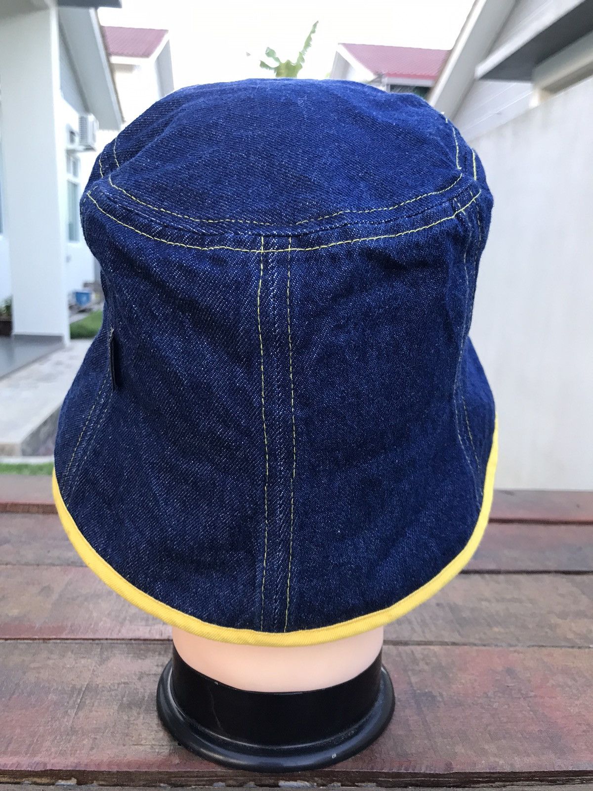 Ellesse Vintage Ellesse denim bucket hat Size ONE SIZE - 4 Thumbnail