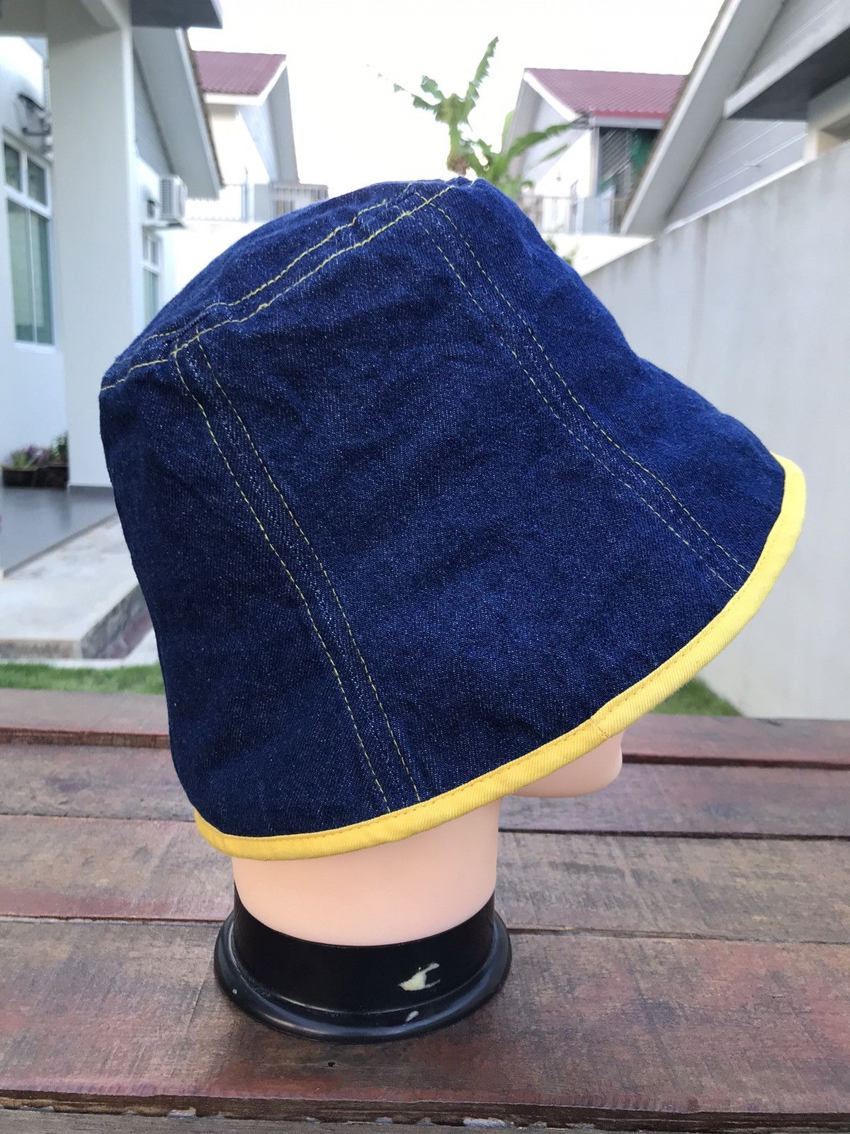 Ellesse Vintage Ellesse denim bucket hat Size ONE SIZE - 5 Thumbnail