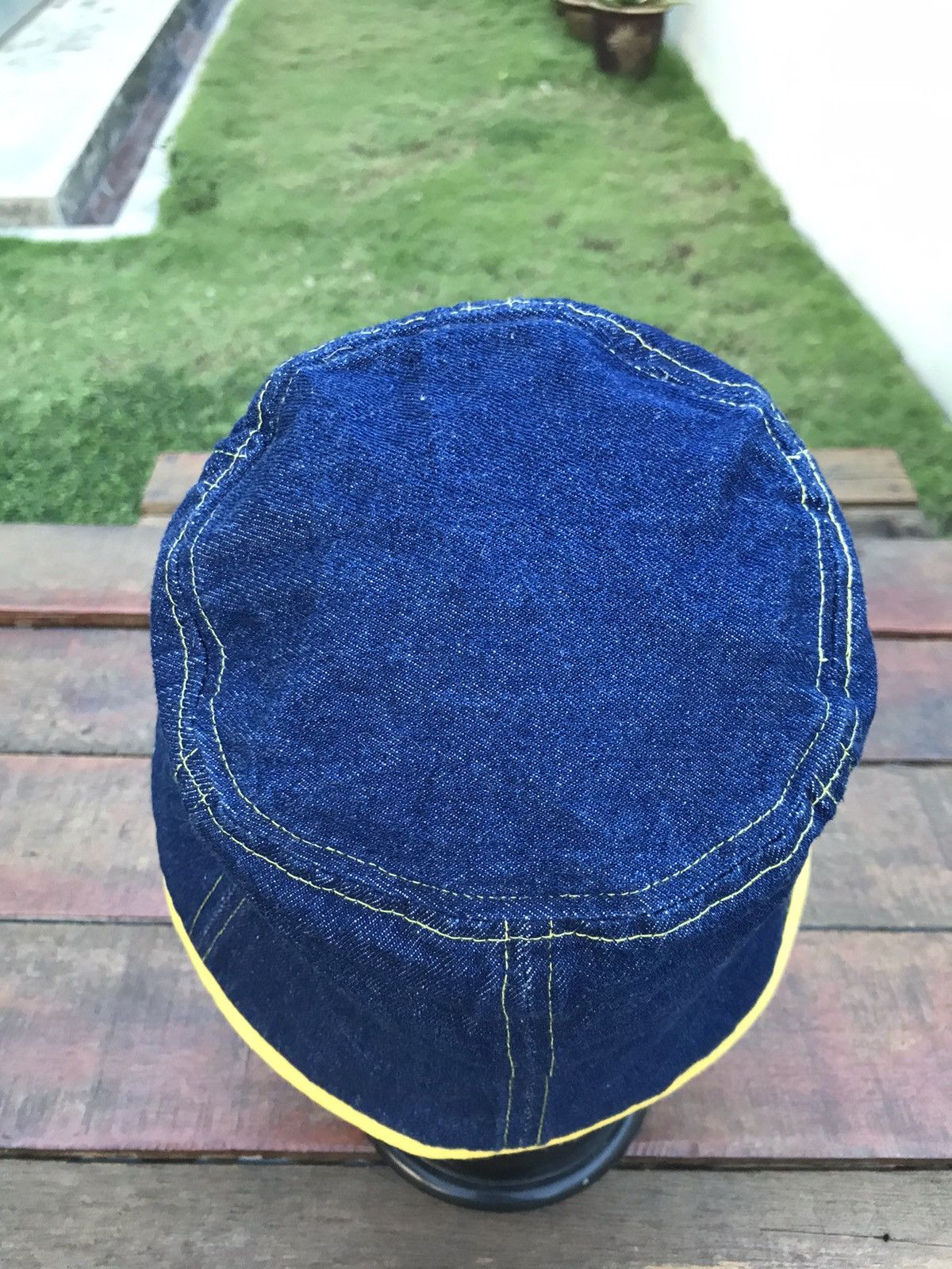 Ellesse Vintage Ellesse denim bucket hat Size ONE SIZE - 8 Thumbnail
