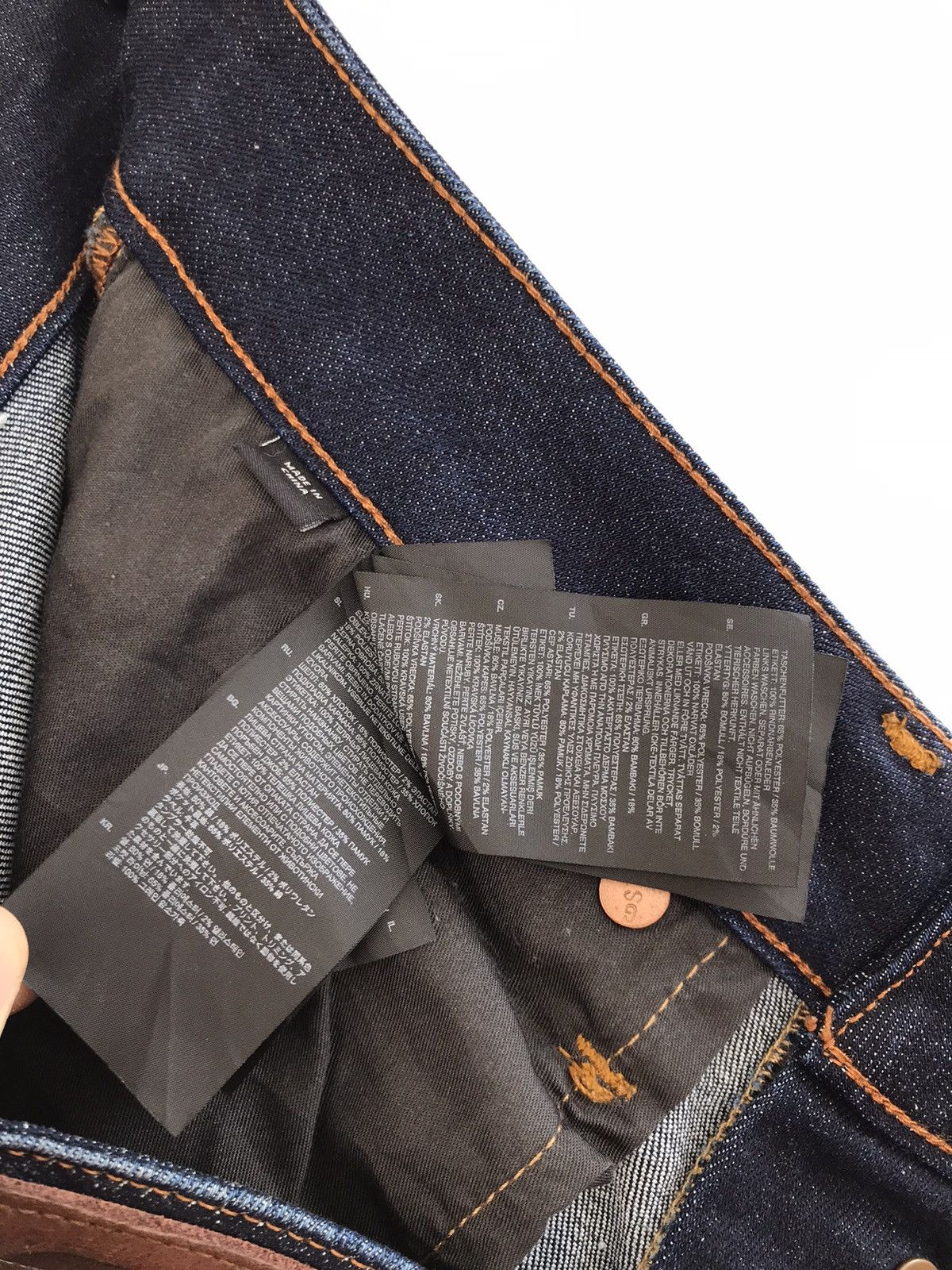 G-Star Gstar raw Distressed denim jeans Size US 30 / EU 46 - 21 Thumbnail