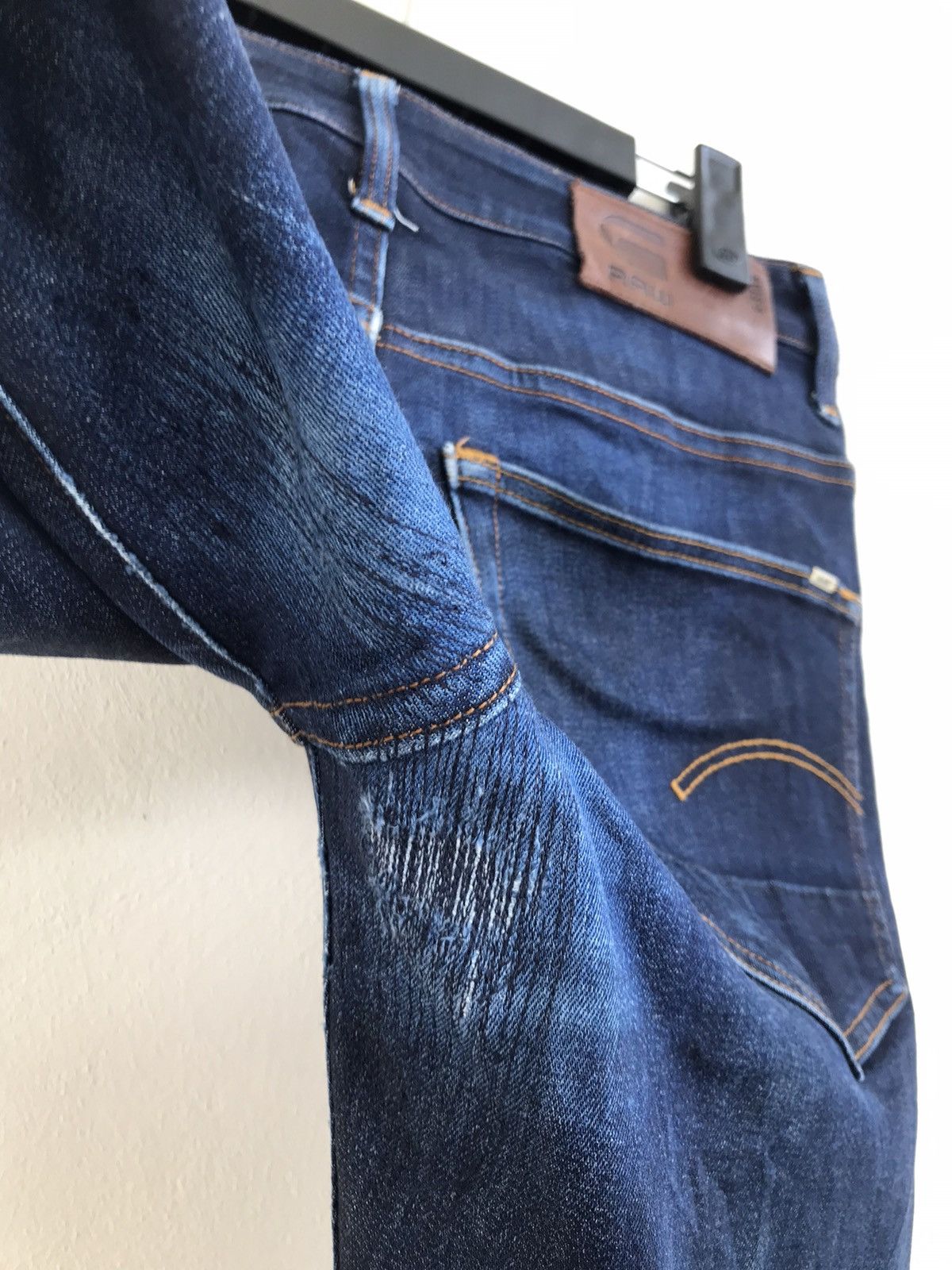 G-Star Gstar raw Distressed denim jeans Size US 30 / EU 46 - 16 Thumbnail