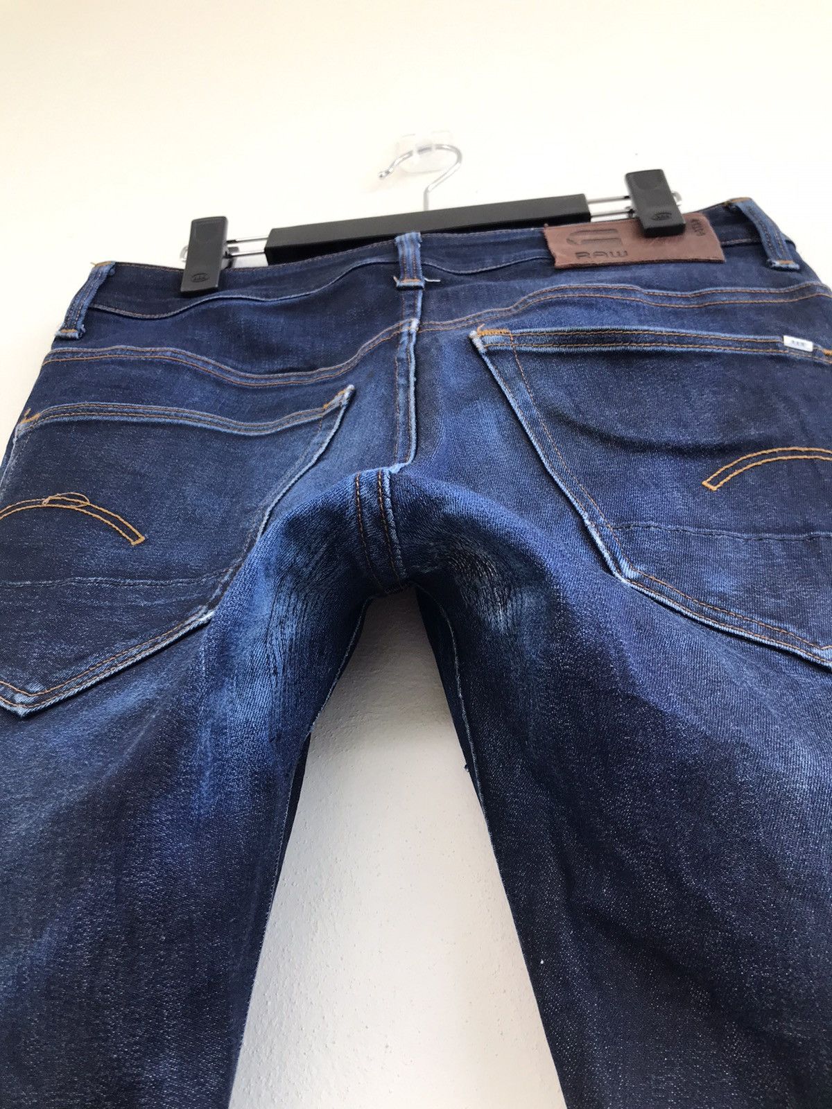 G-Star Gstar raw Distressed denim jeans Size US 30 / EU 46 - 14 Thumbnail