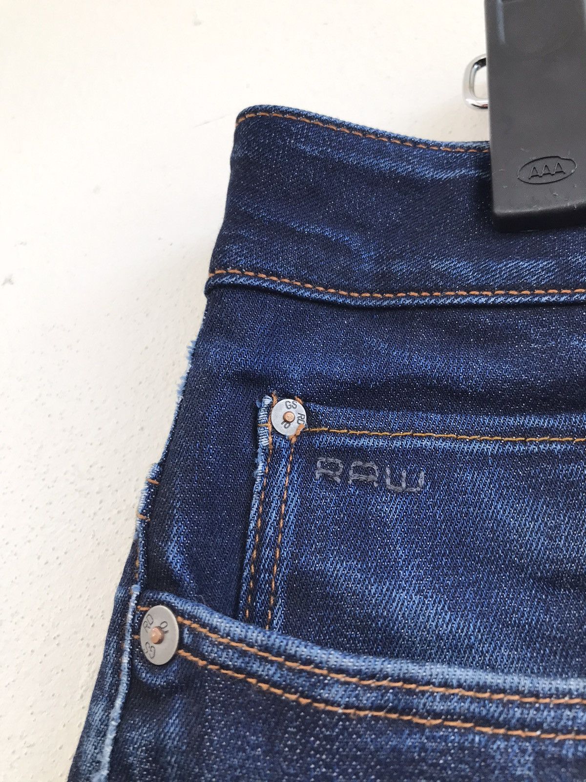G-Star Gstar raw Distressed denim jeans Size US 30 / EU 46 - 6 Thumbnail