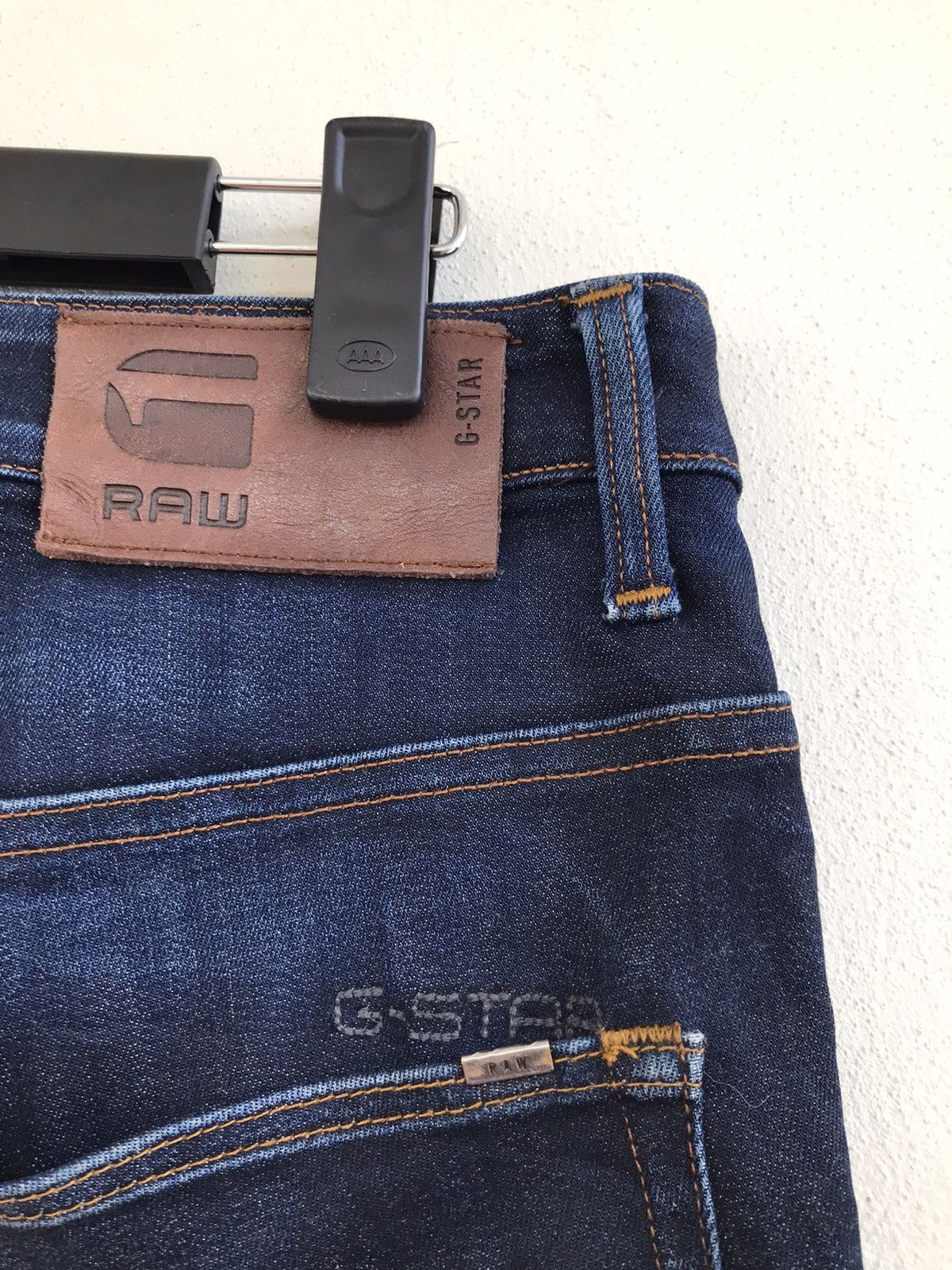 G-Star Gstar raw Distressed denim jeans Size US 30 / EU 46 - 12 Thumbnail