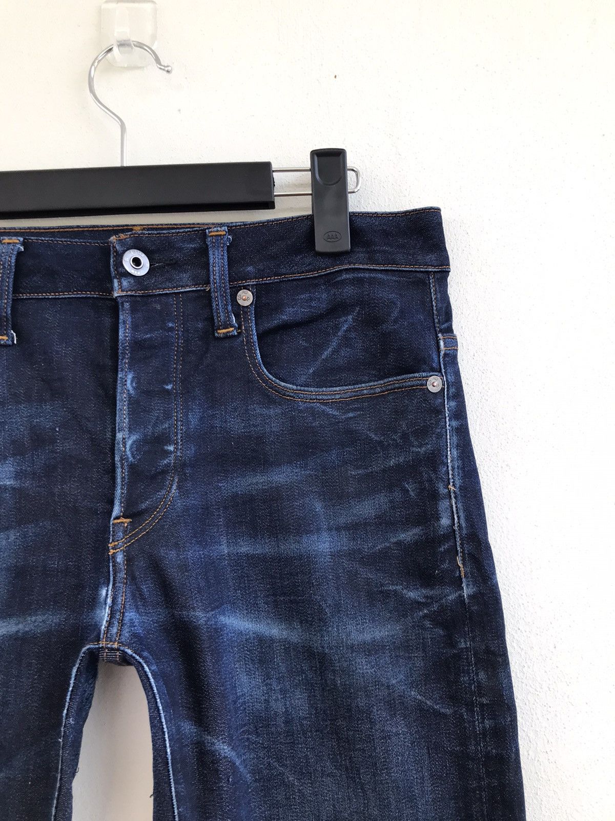 G-Star Gstar raw Distressed denim jeans Size US 30 / EU 46 - 3 Thumbnail