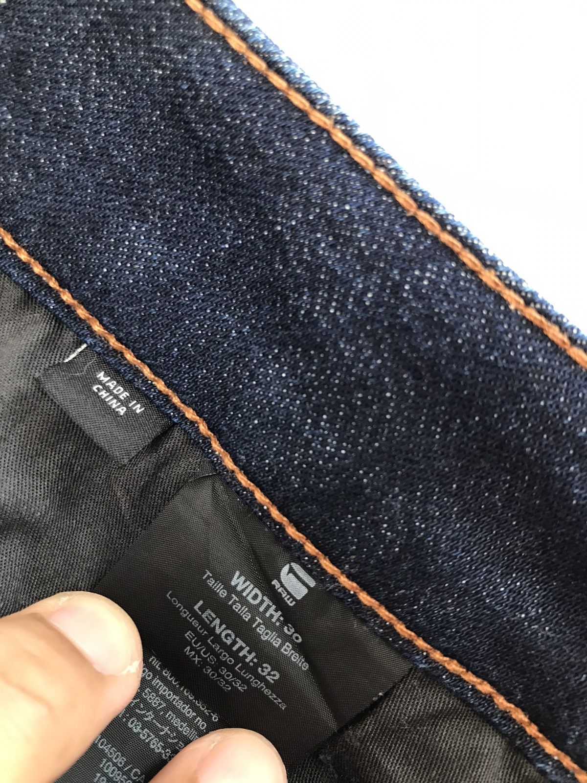 G-Star Gstar raw Distressed denim jeans Size US 30 / EU 46 - 18 Thumbnail