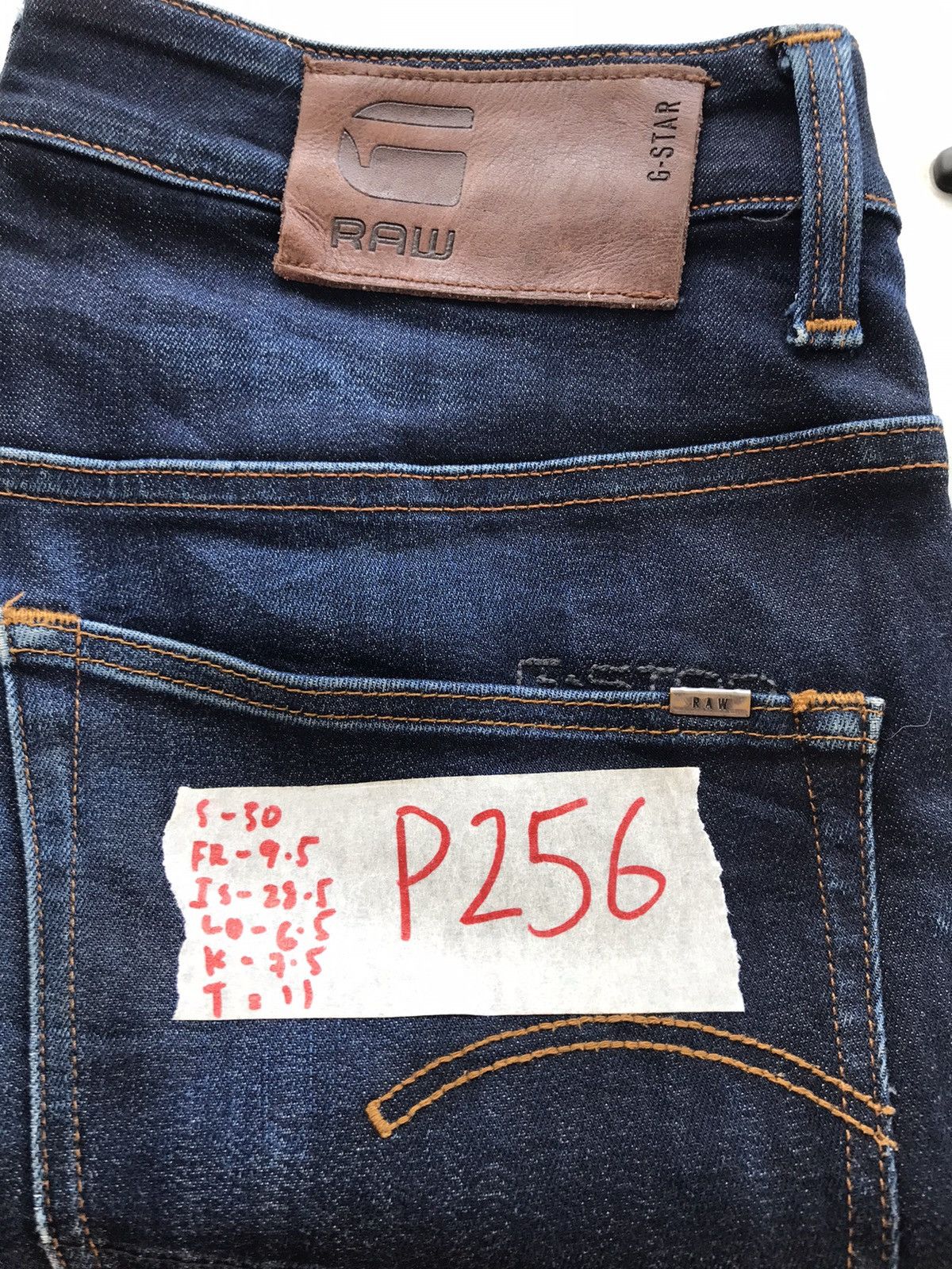 G-Star Gstar raw Distressed denim jeans Size US 30 / EU 46 - 25 Thumbnail