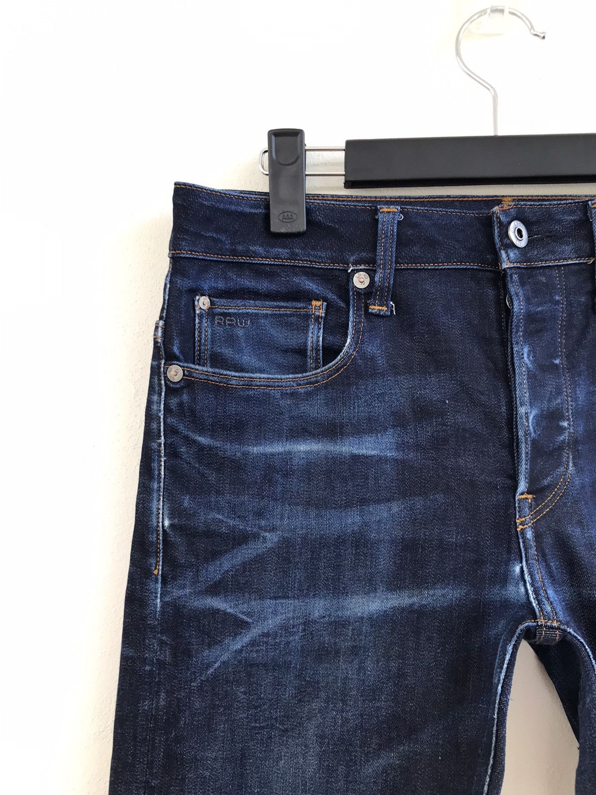 G-Star Gstar raw Distressed denim jeans Size US 30 / EU 46 - 4 Thumbnail