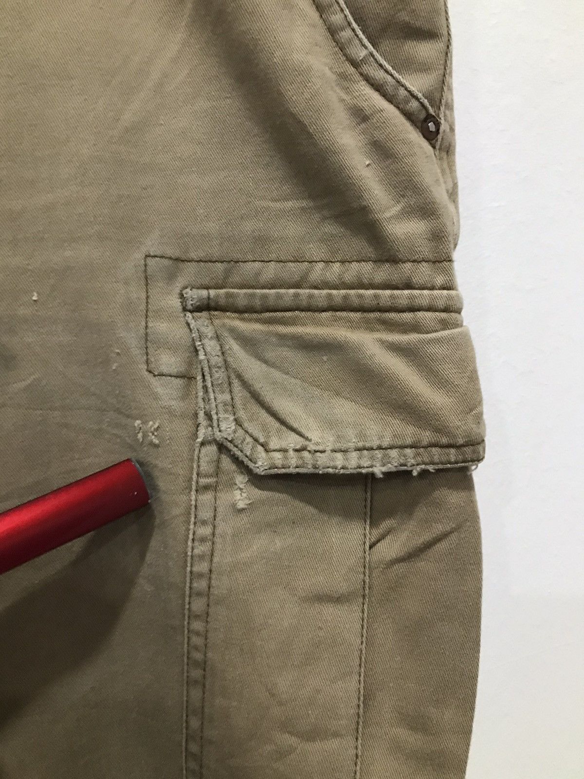 Japanese Brand Burtle workwear Multipocket utility Cargo Pants Size US 42 / EU 58 - 6 Thumbnail