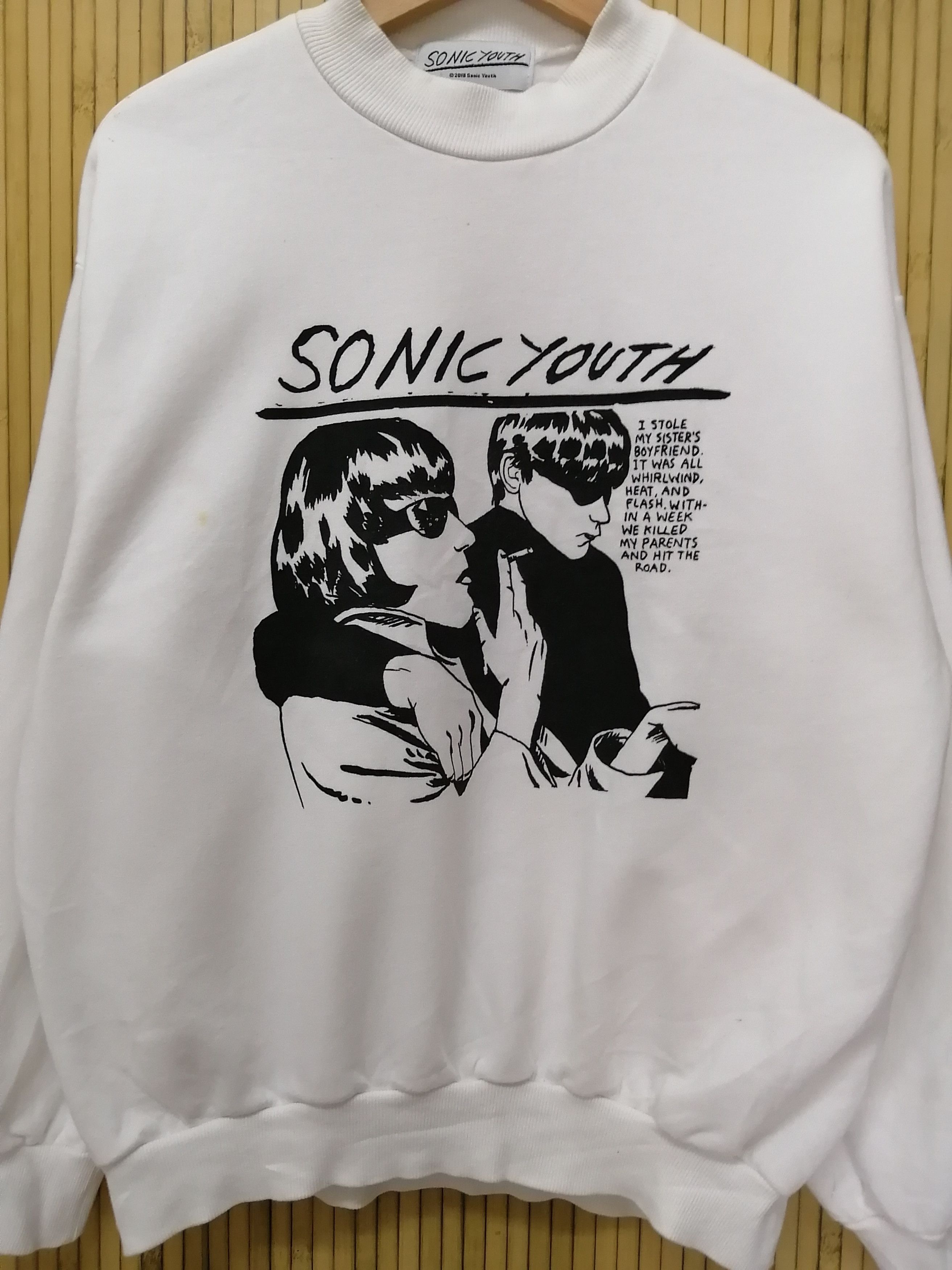 Band Tees SONIC YOUTH x BERSHKA Sweatshirt Size US M / EU 48-50 / 2 - 5 Thumbnail