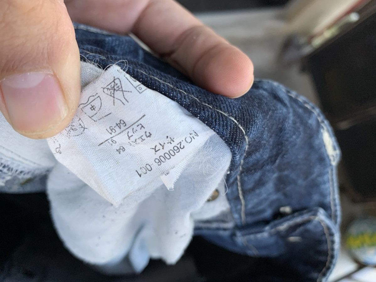 Japanese Brand × Seditionaries JapaneseBrand Skybomber Distressed Studded Skinny Fit Denim Size US 29 - 9 Thumbnail