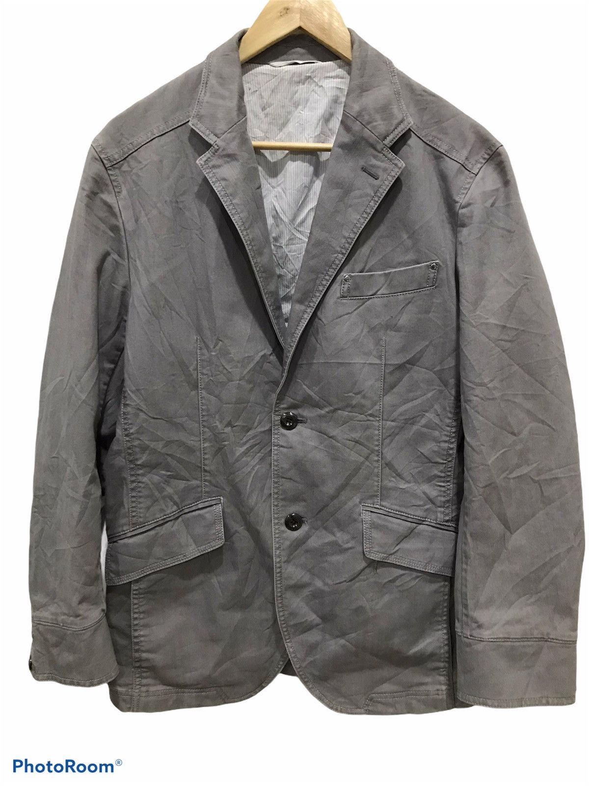 Japanese Brand Intermezzo grey casual Blazer Size 38R - 1 Thumbnail