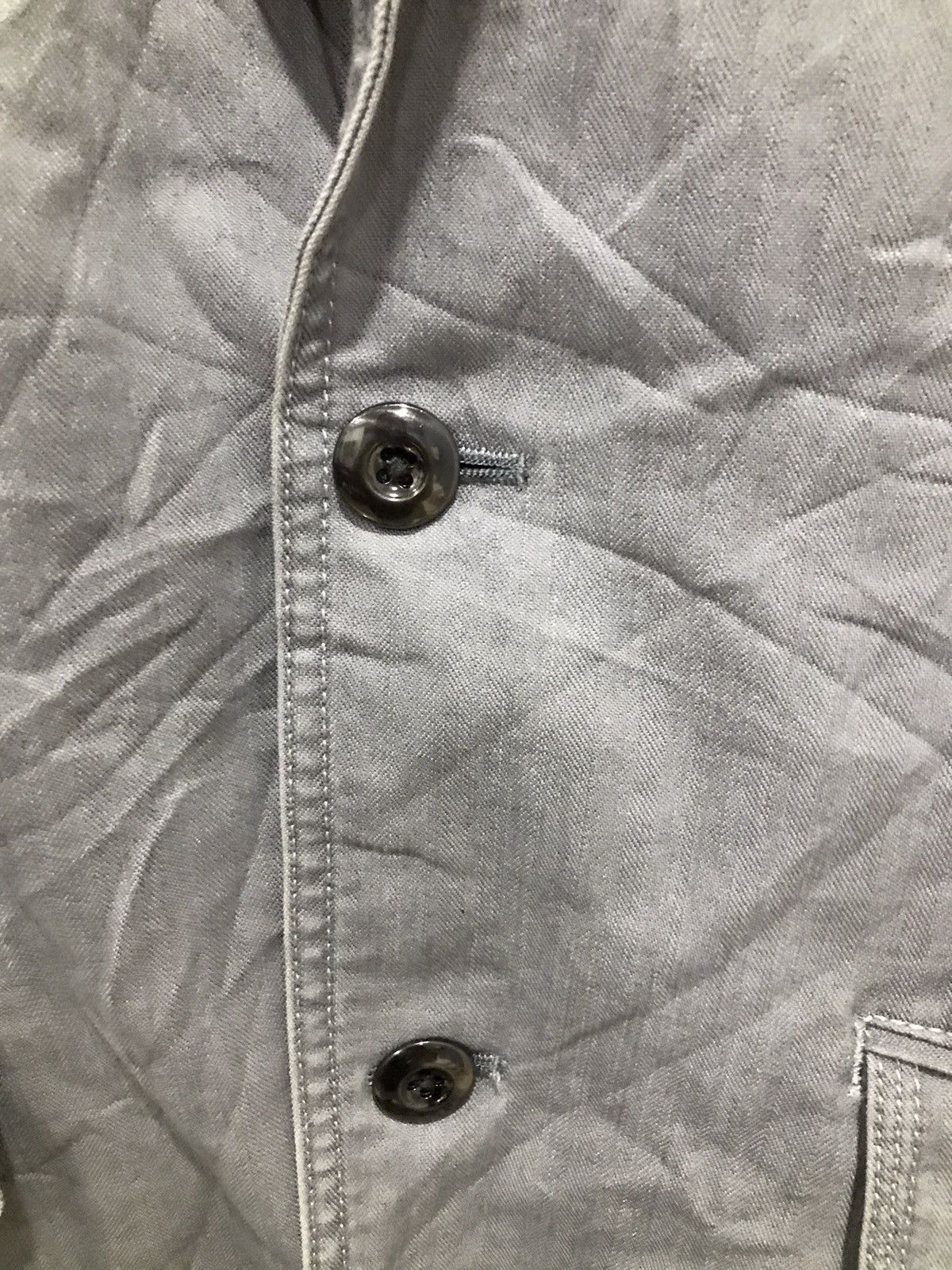 Japanese Brand Intermezzo grey casual Blazer Size 38R - 7 Thumbnail