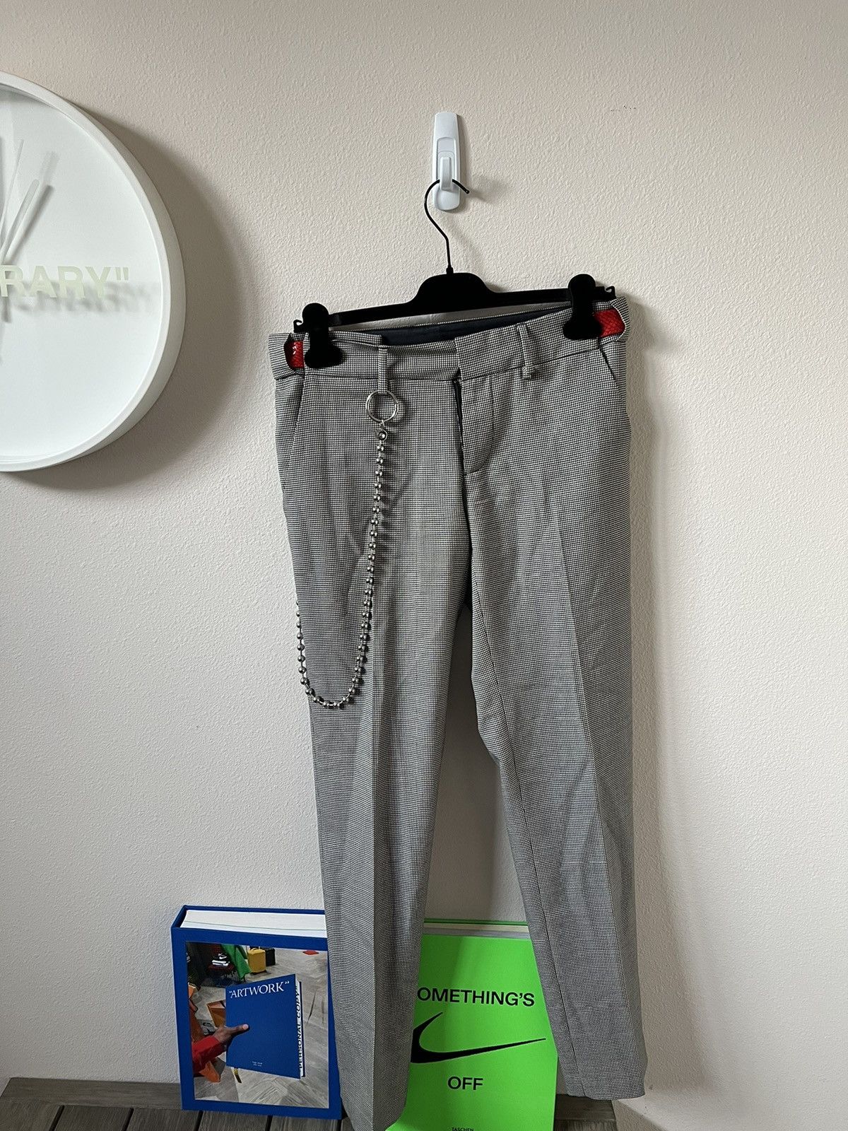 Alyx Alyx Fat Man Pants Houndstooth Pants Size US 30 / EU 46 - 1 Thumbnail