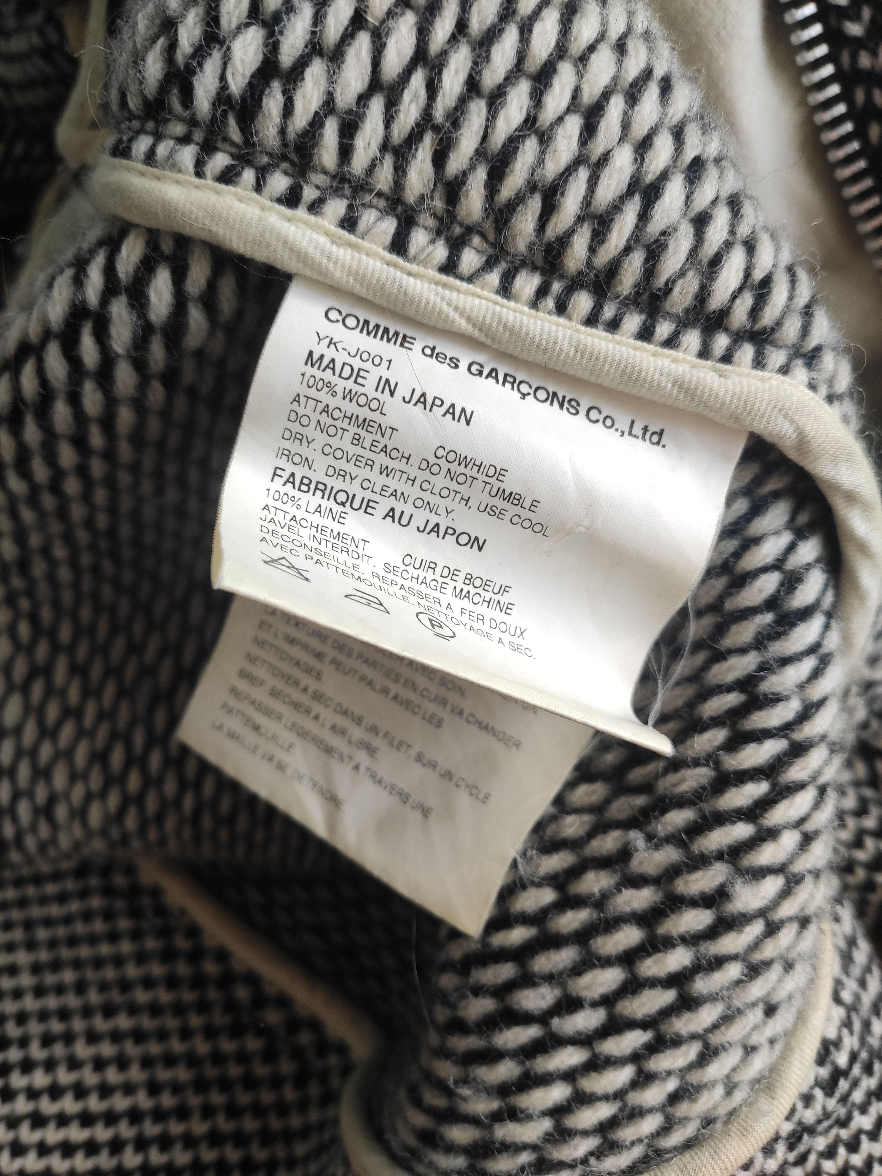 Comme des Garcons GRAIL! FW2003 wool rider jacket Size US M / EU 48-50 / 2 - 5 Thumbnail