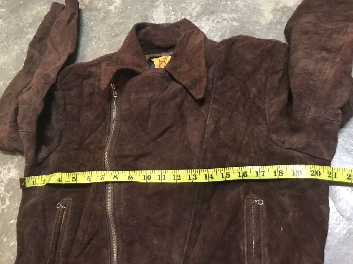 Vintage Vtg 80s Victoria double collar leather jacket Size US S / EU 44-46 / 1 - 7 Thumbnail