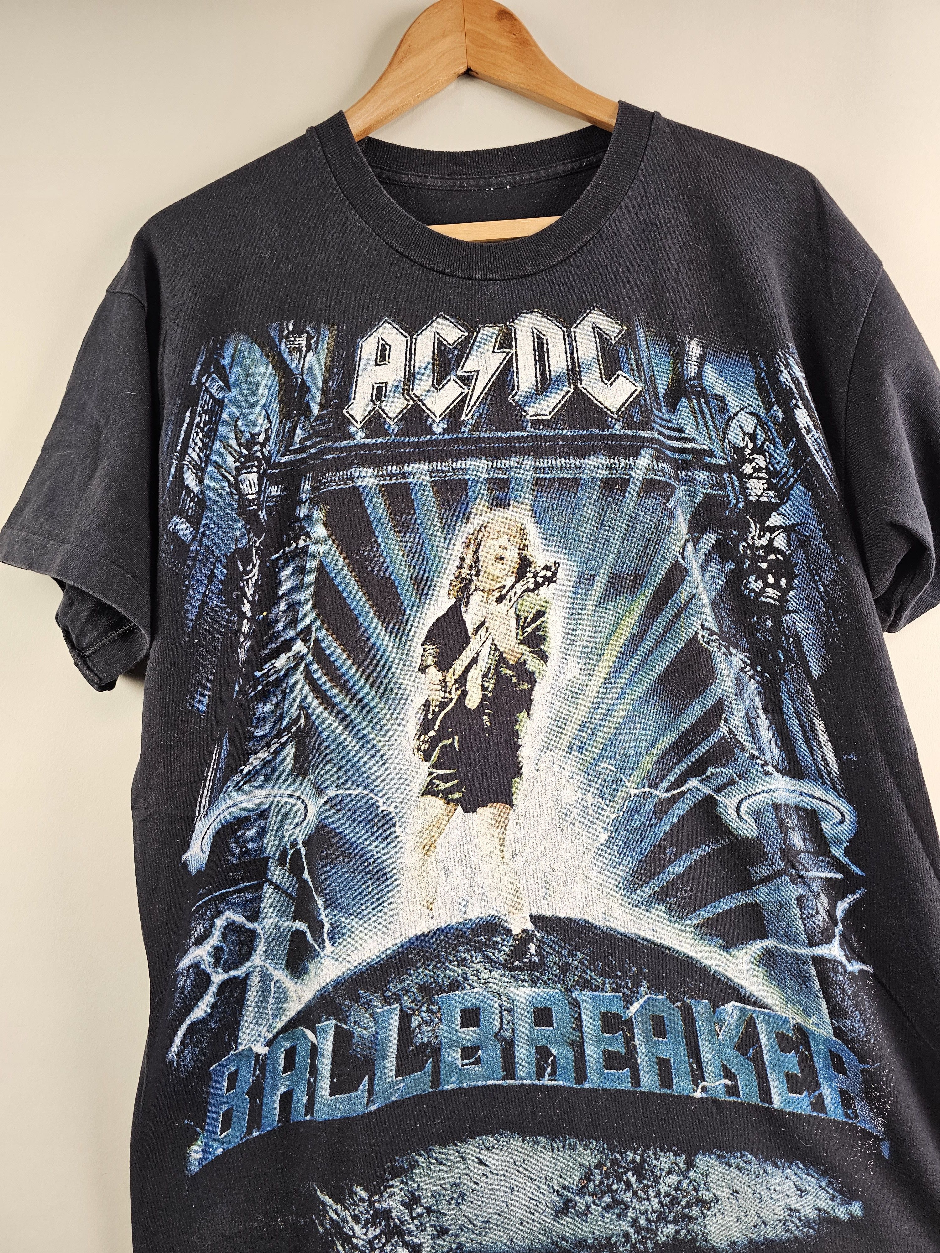 AC/DC × Band Tees × Vintage 1996 ACDC Ballbreaker 90s Full print Size US L / EU 52-54 / 3 - 2 Thumbnail
