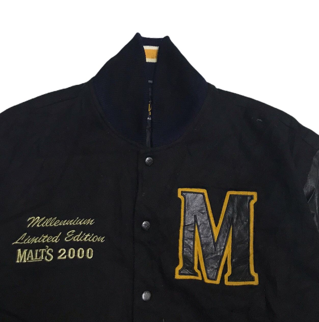 Vintage vtg Malt’s Varsity jacket Size US L / EU 52-54 / 3 - 3 Thumbnail