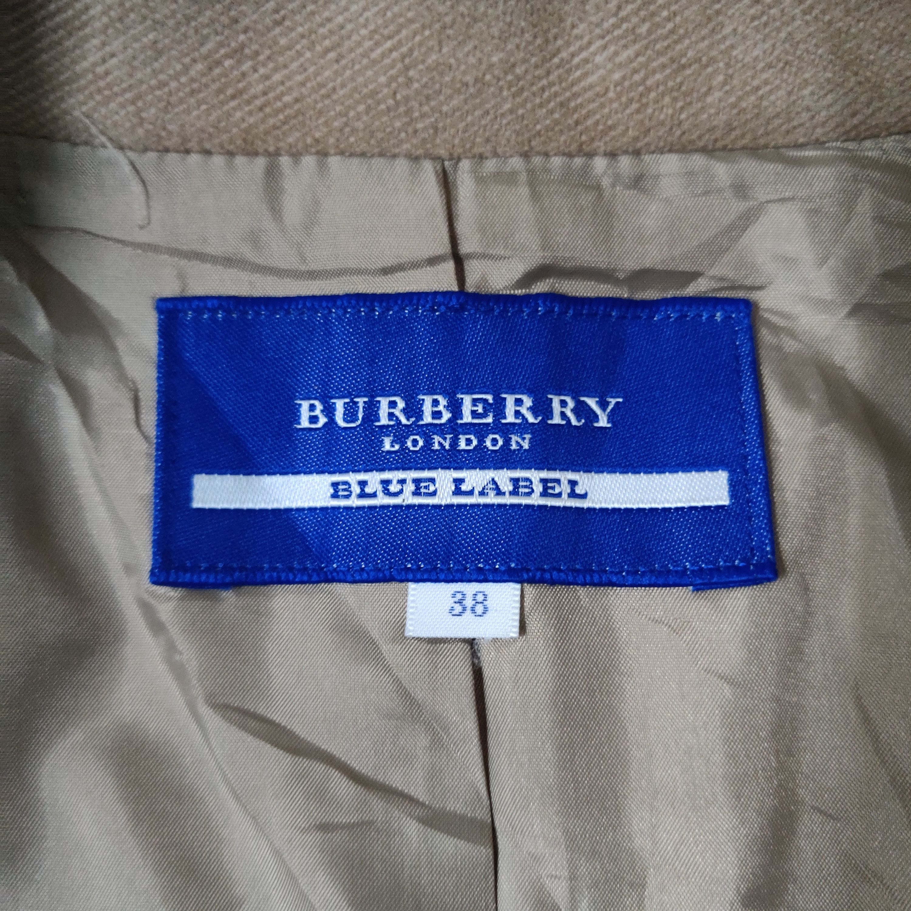 Burberry Vintage Burberry Blue Label Women's Coat Jacket Size S / US 4 / IT 40 - 6 Thumbnail