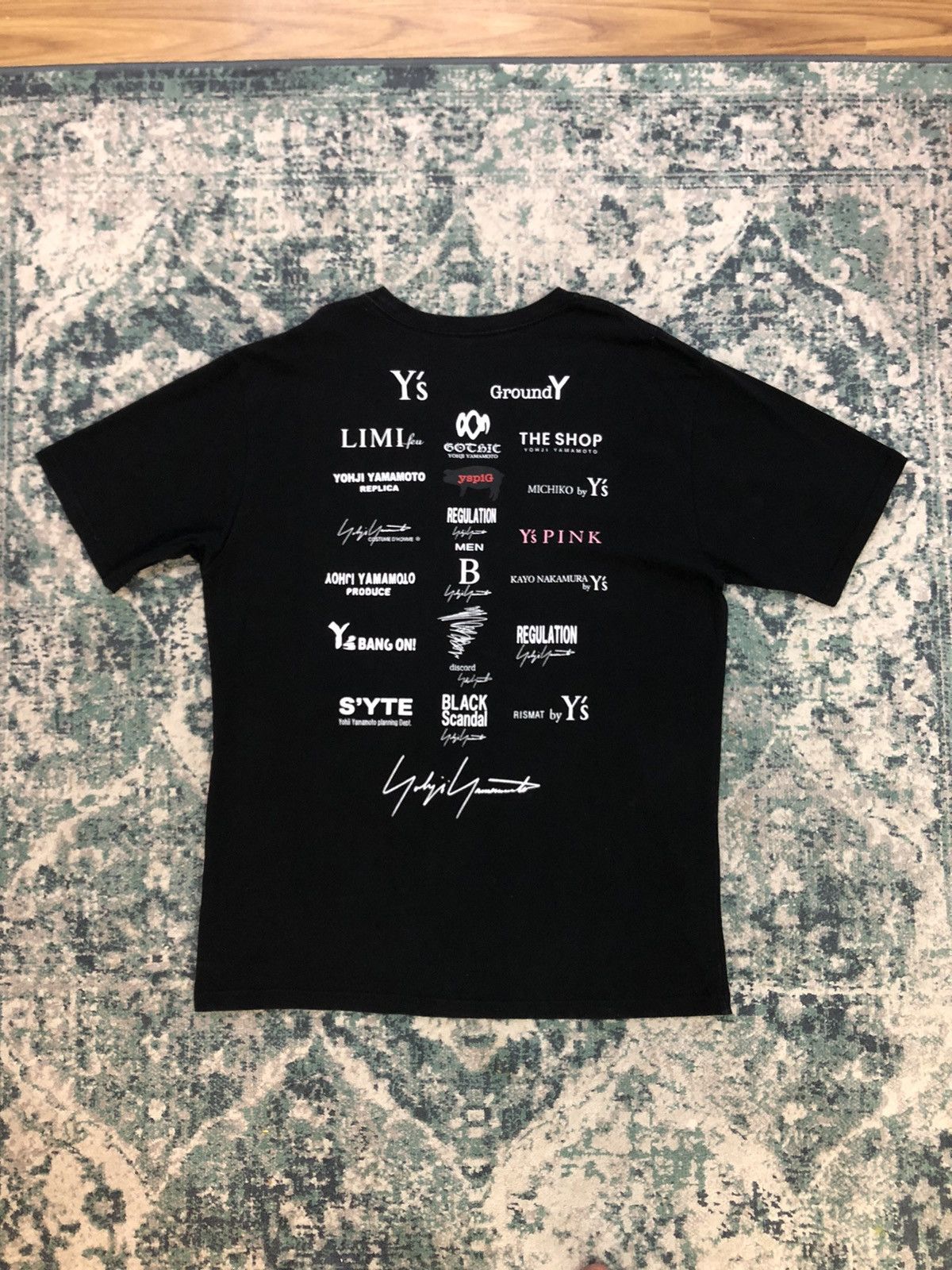 Ground Y AW20 Yohji Yamamoto X New Era 100th Anniversary All Logo Size US XL / EU 56 / 4 - 15 Thumbnail