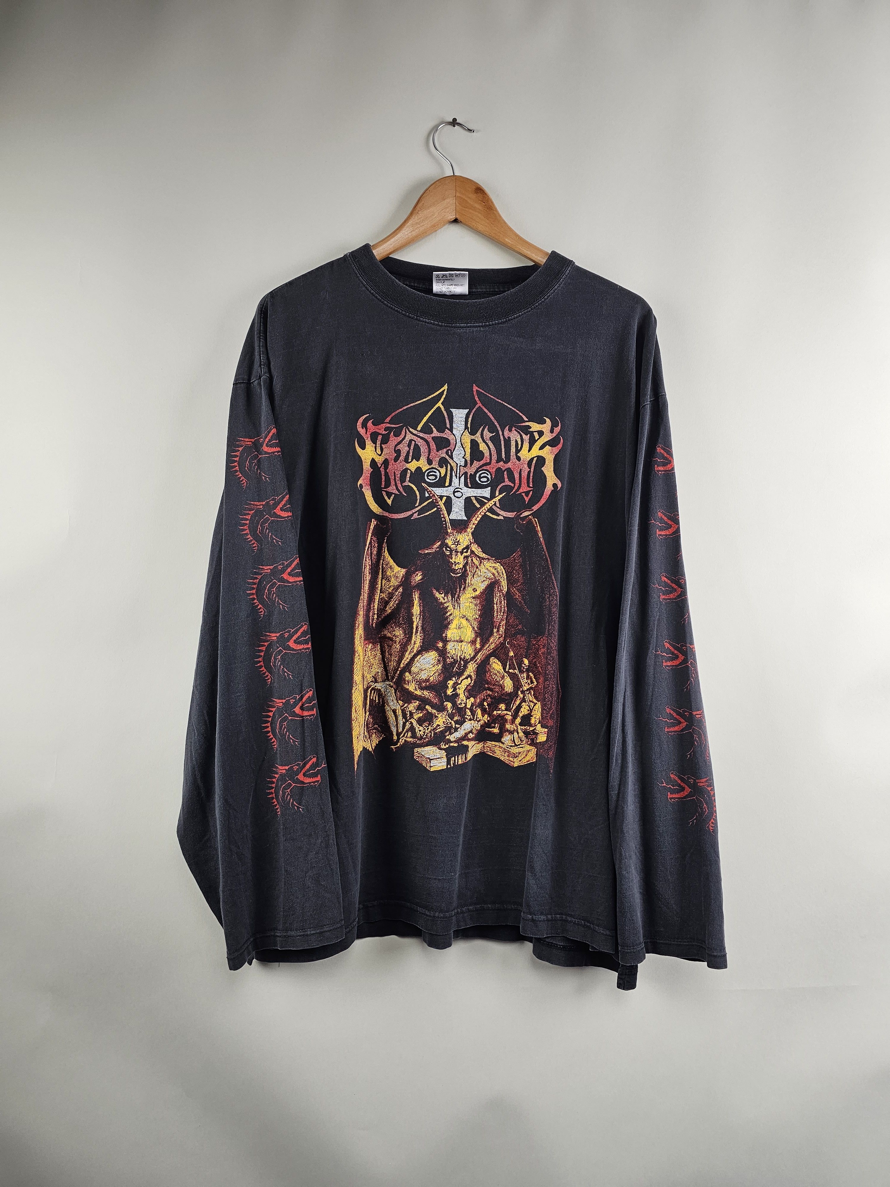1998 Marduk Vintage Long Sleeve 90s Black Metal