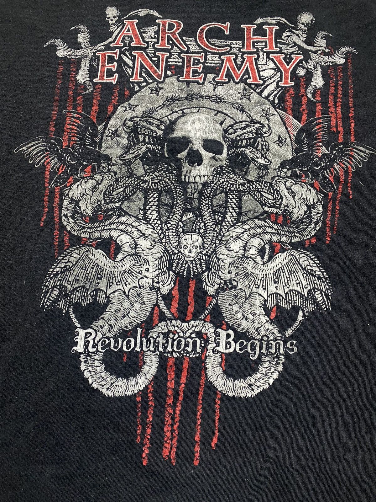 Band Tees Vintage Arch Enemy band tee rock band big logo y2k size L Size US L / EU 52-54 / 3 - 2 Thumbnail