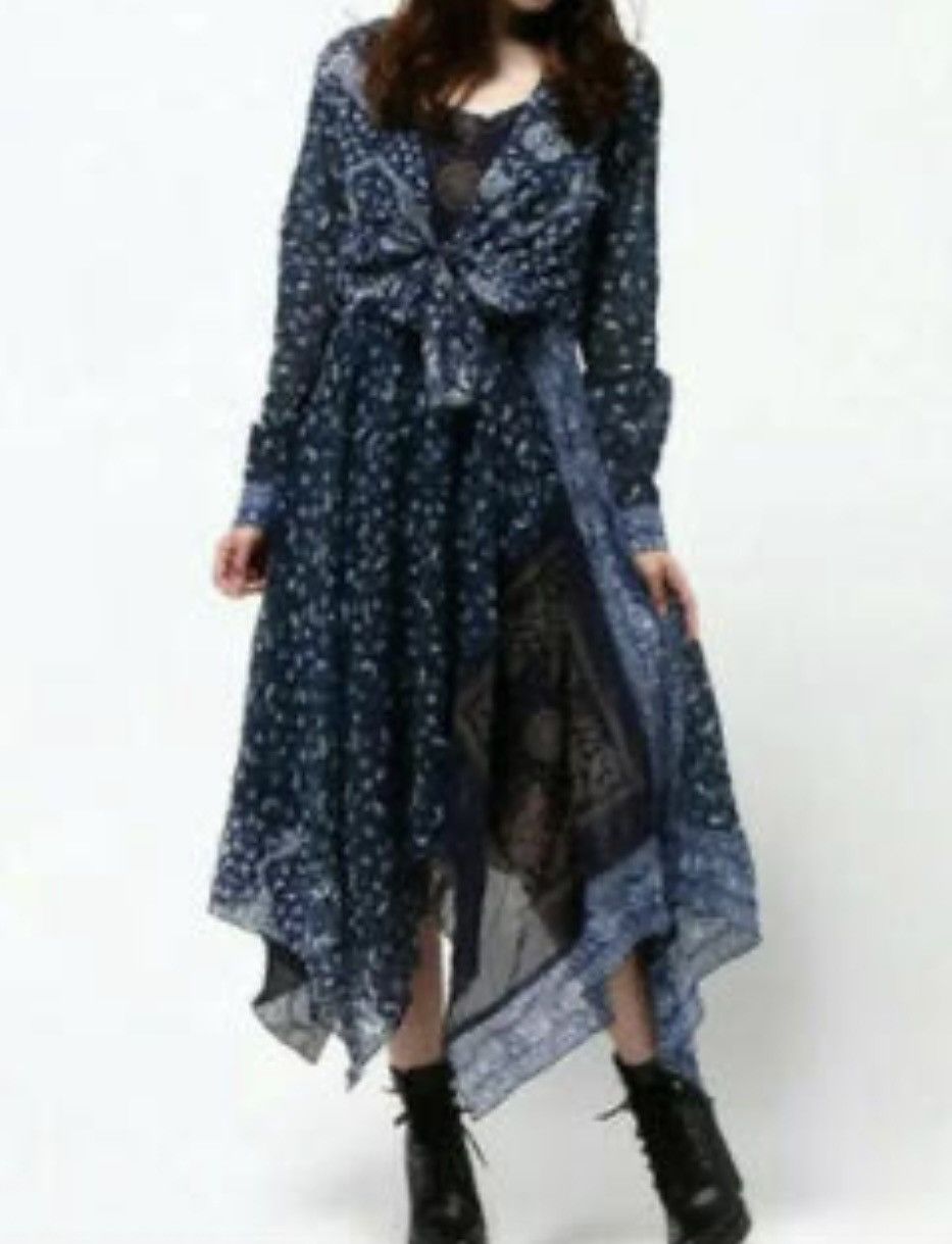 Diesel × Vintage Diesel avant garde bandana print red dress (298$ RRP) Size XS / US 0-2 / IT 36-38 - 15 Thumbnail