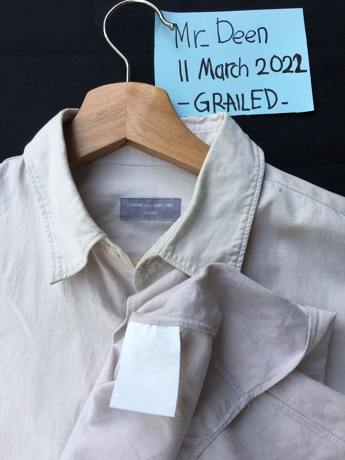 Comme des Garcons Vtg Comme Des Garcons Homme CDG Buttons Shirt Size US L / EU 52-54 / 3 - 8 Thumbnail